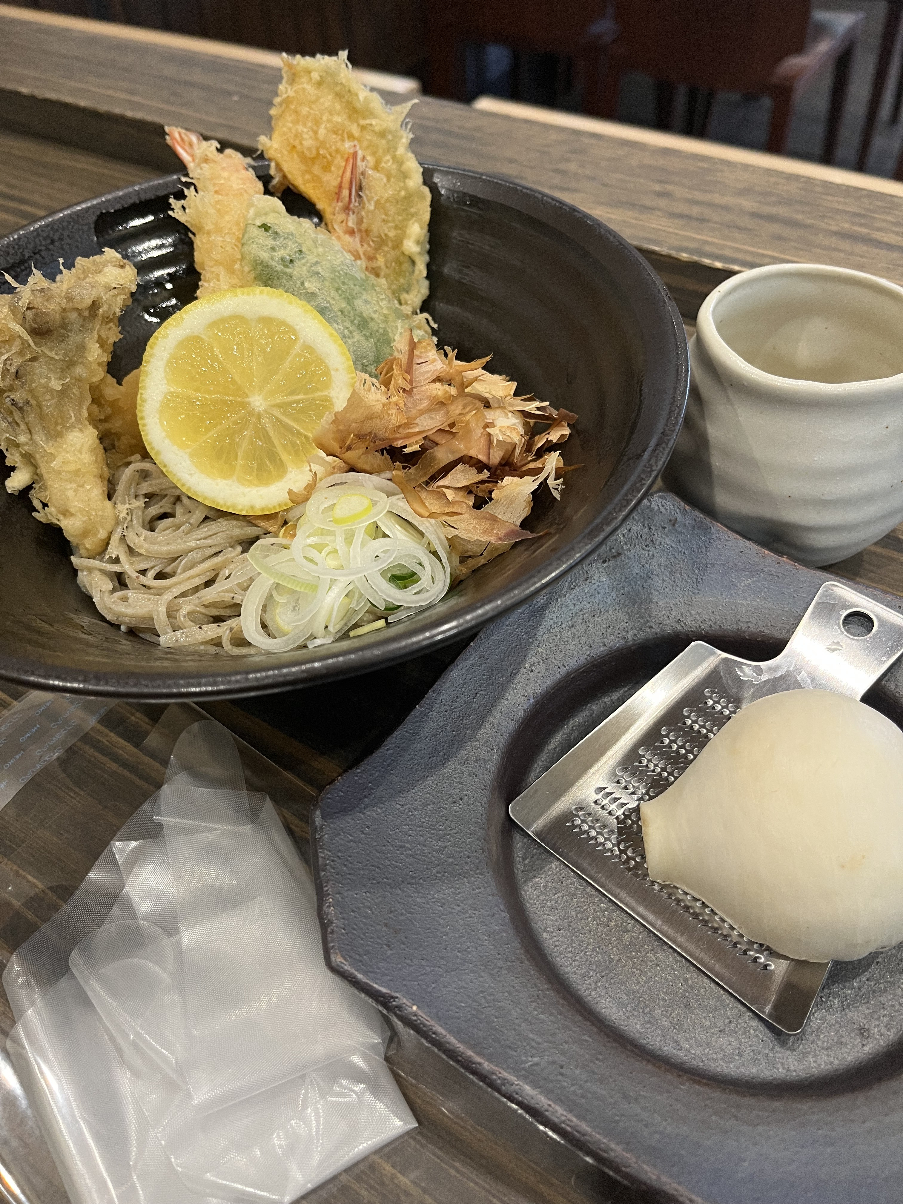 【辛味大根 天おろし蕎麦・おろし蕎麦 始めました】