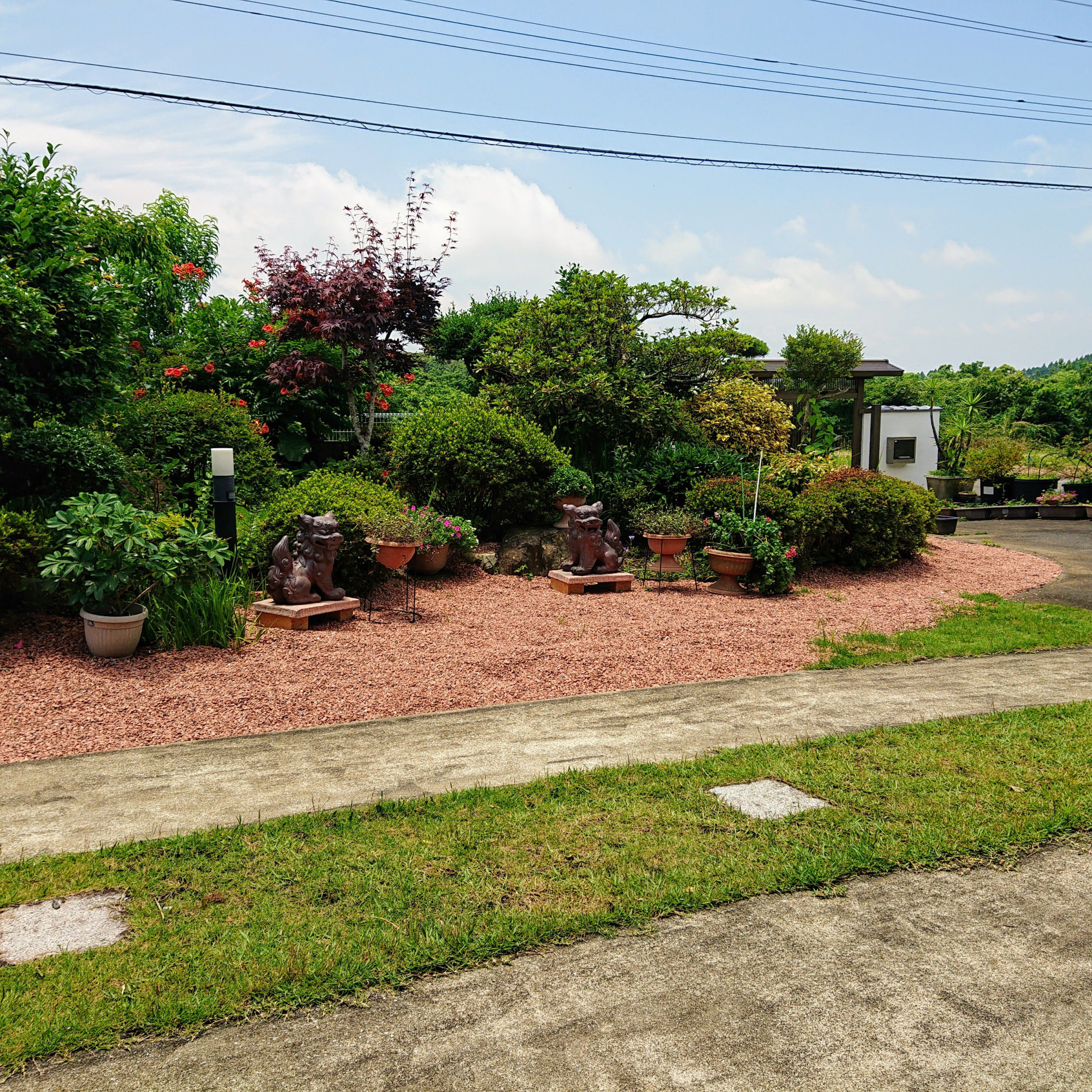 瓦砂利・瓦チップ販売 外構工事