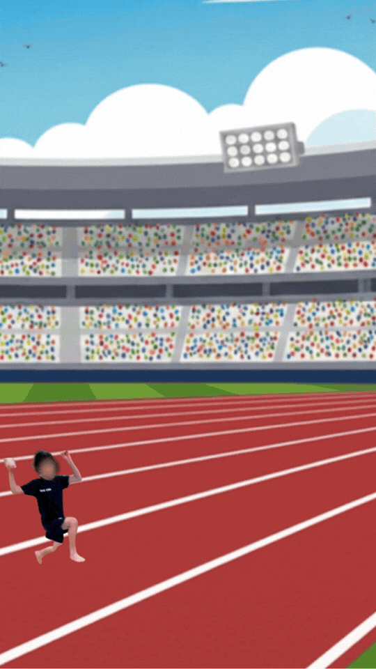 陸上競技場で.gif