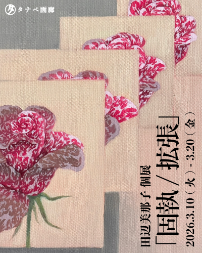 田辺美那子個展「固執/拡張」開催のお知らせ