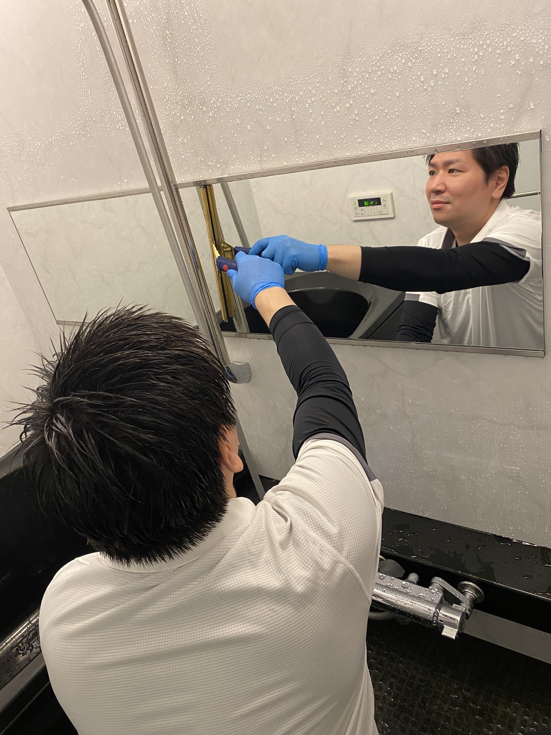 浴室クリーニング