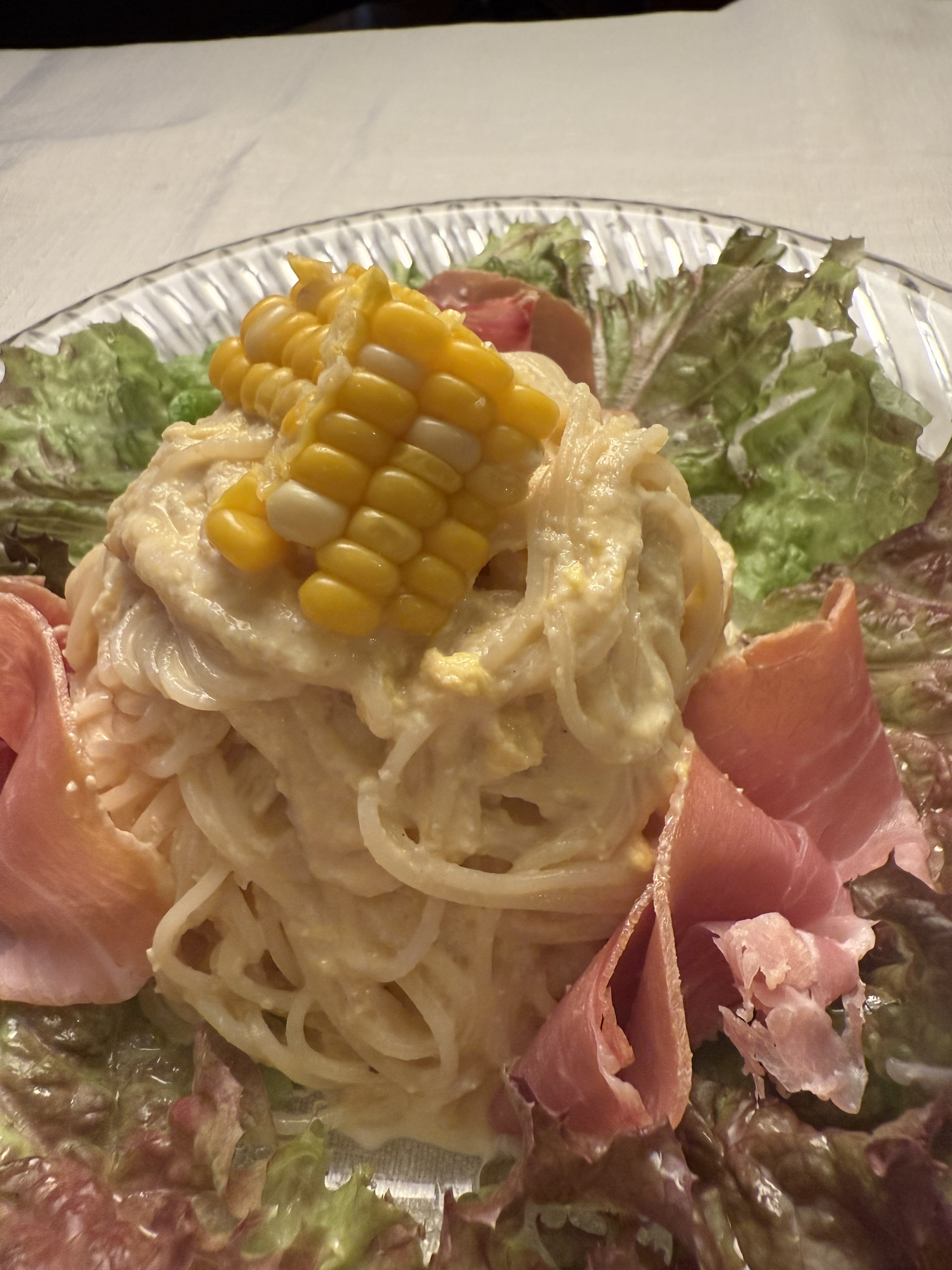 冷製パスタまもなく