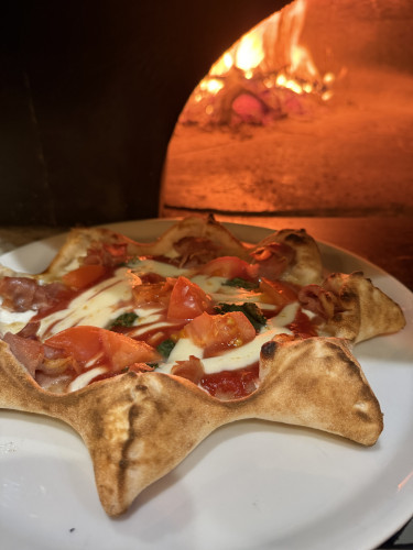 晴れの日のピッツァ