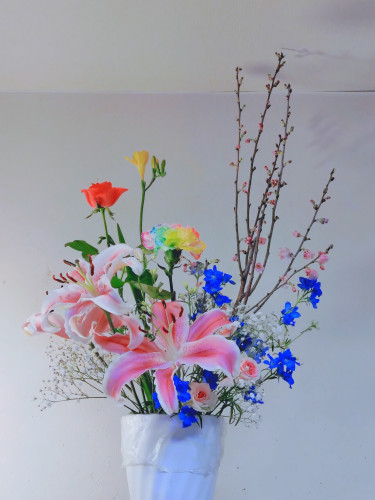 桜の開花が始まりました