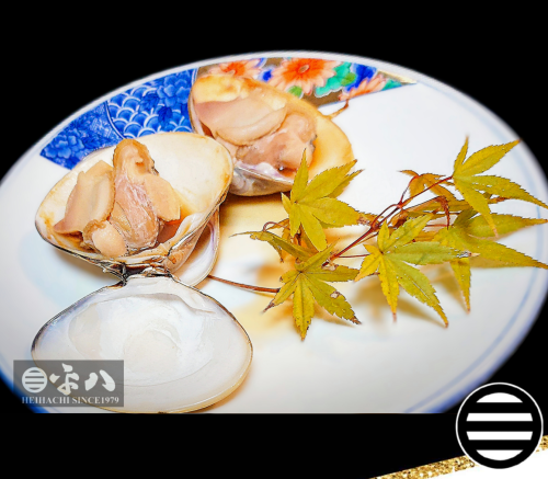 🥢 本日の一品…『地蛤の焼きハマグリ』