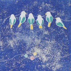 11月23日(土・祝)~「ちいさな鳥のはじまりの歌」(2018ボローニャ国際絵本原画展・入選)豊島舞・作品展を開催します!