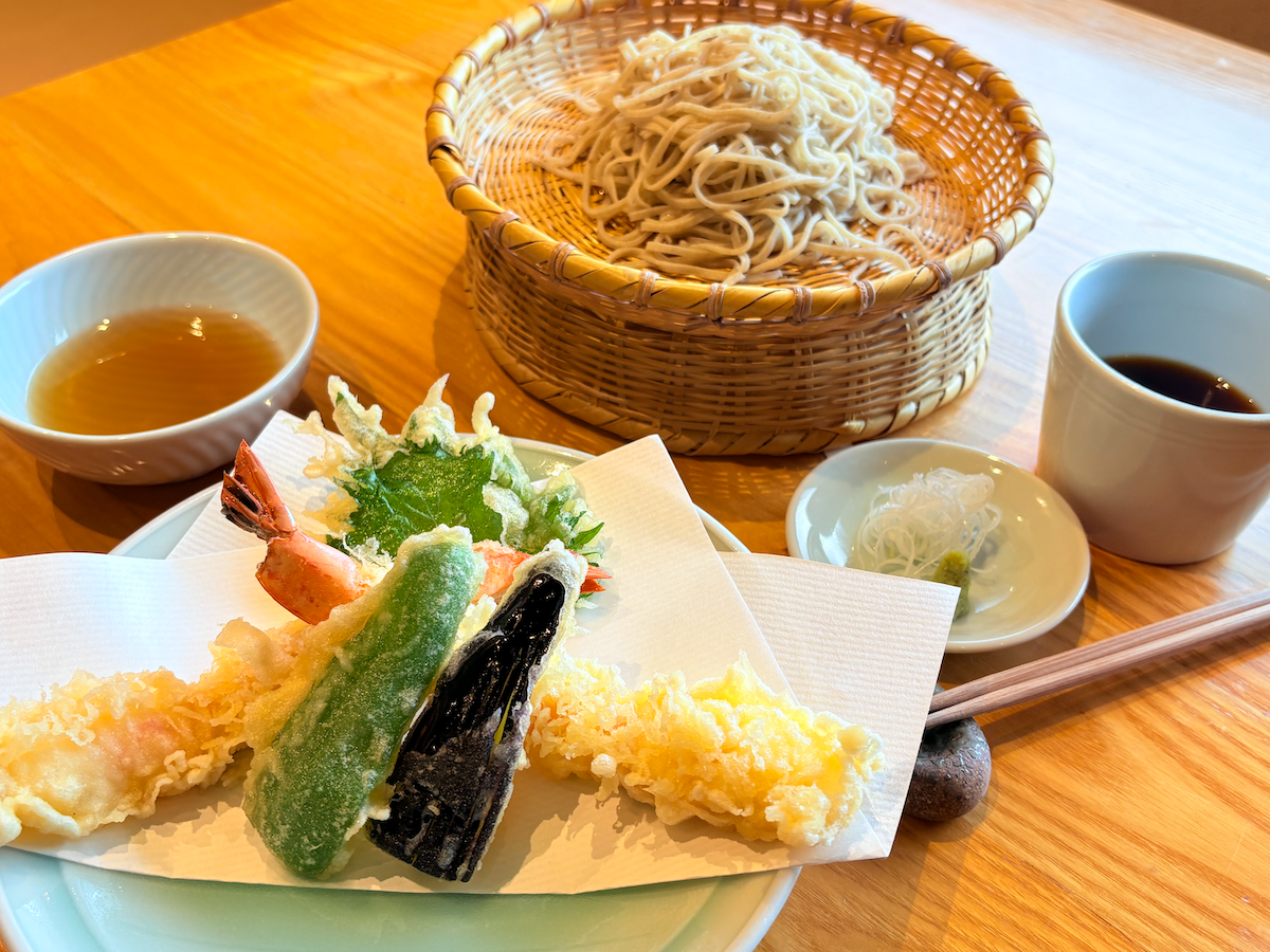 店主おすすめ！天ざる