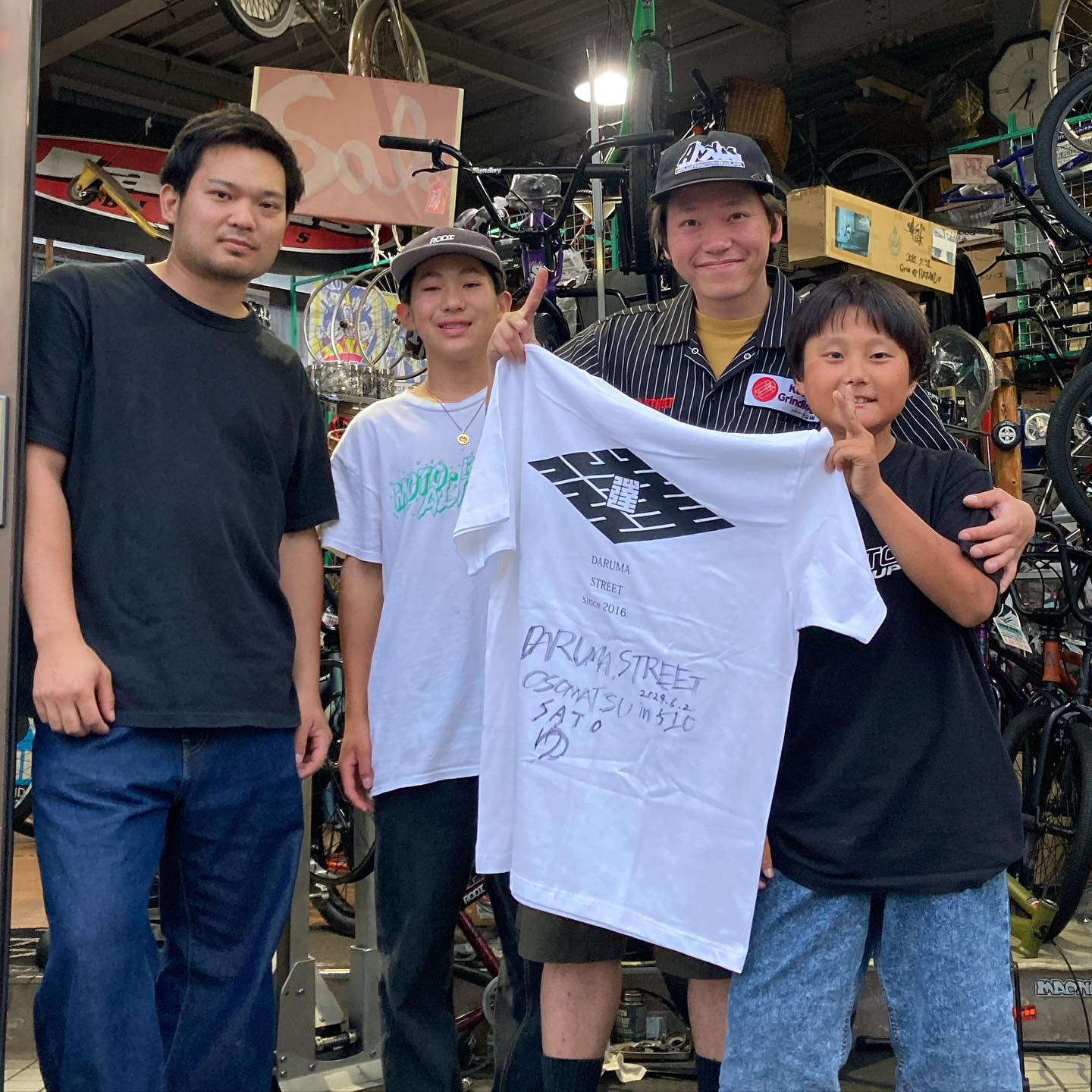 「DARUMA STREET」CREWご来店