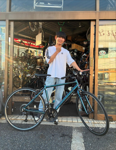 念願のクロスバイクGET!