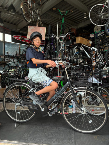 学生生活のお供には安心安全な自転車を！