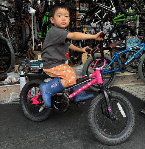 お洒落なキッズはBMXをチョイス！