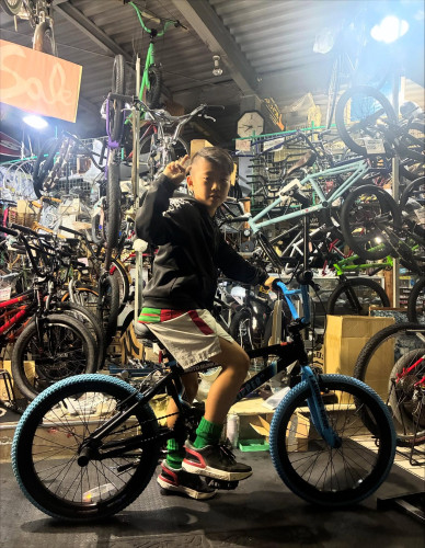 お洒落なキッズはBMXをチョイス!