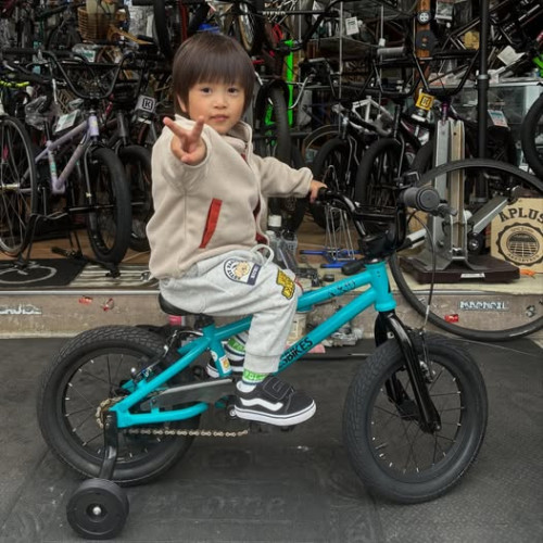 誕生日プレゼントに自転車を!