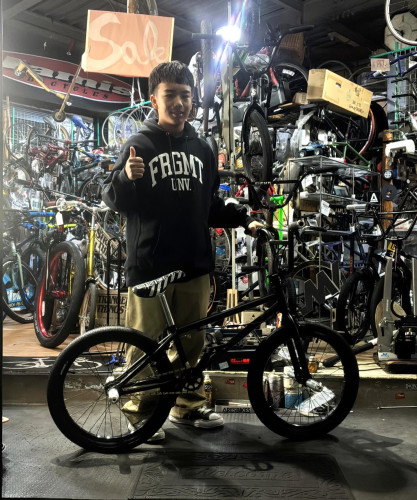 寒くてもBMXライダー続々誕生してます！