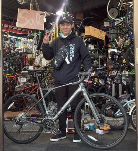 念願のグラベルカーボン!