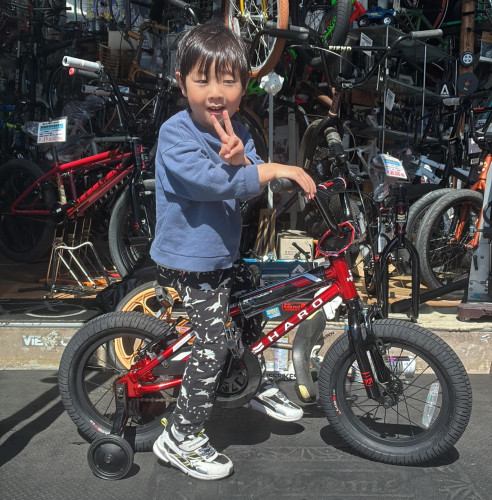 ファーストバイクにBMXをチョイス！