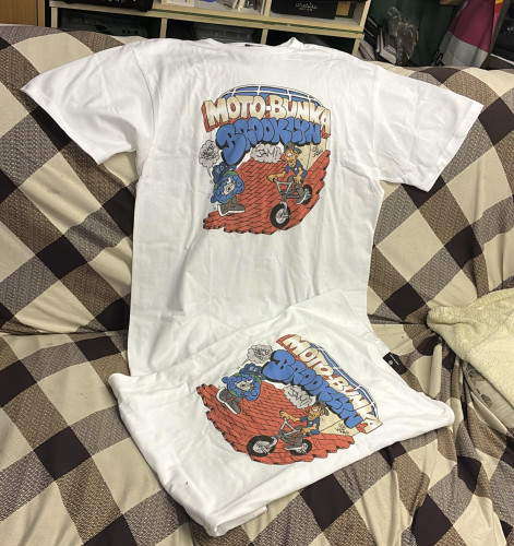 【MOTO-BUNKA】海外イベント記念Tシャツ入荷してます！     