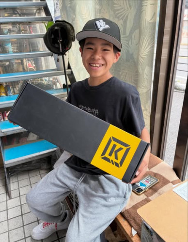 NEWフォークで軽量化＆強度UP！