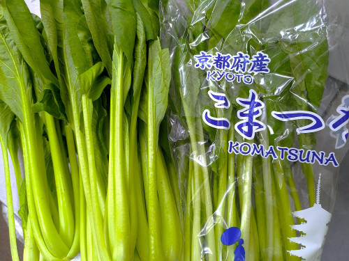 京都府産の小松菜