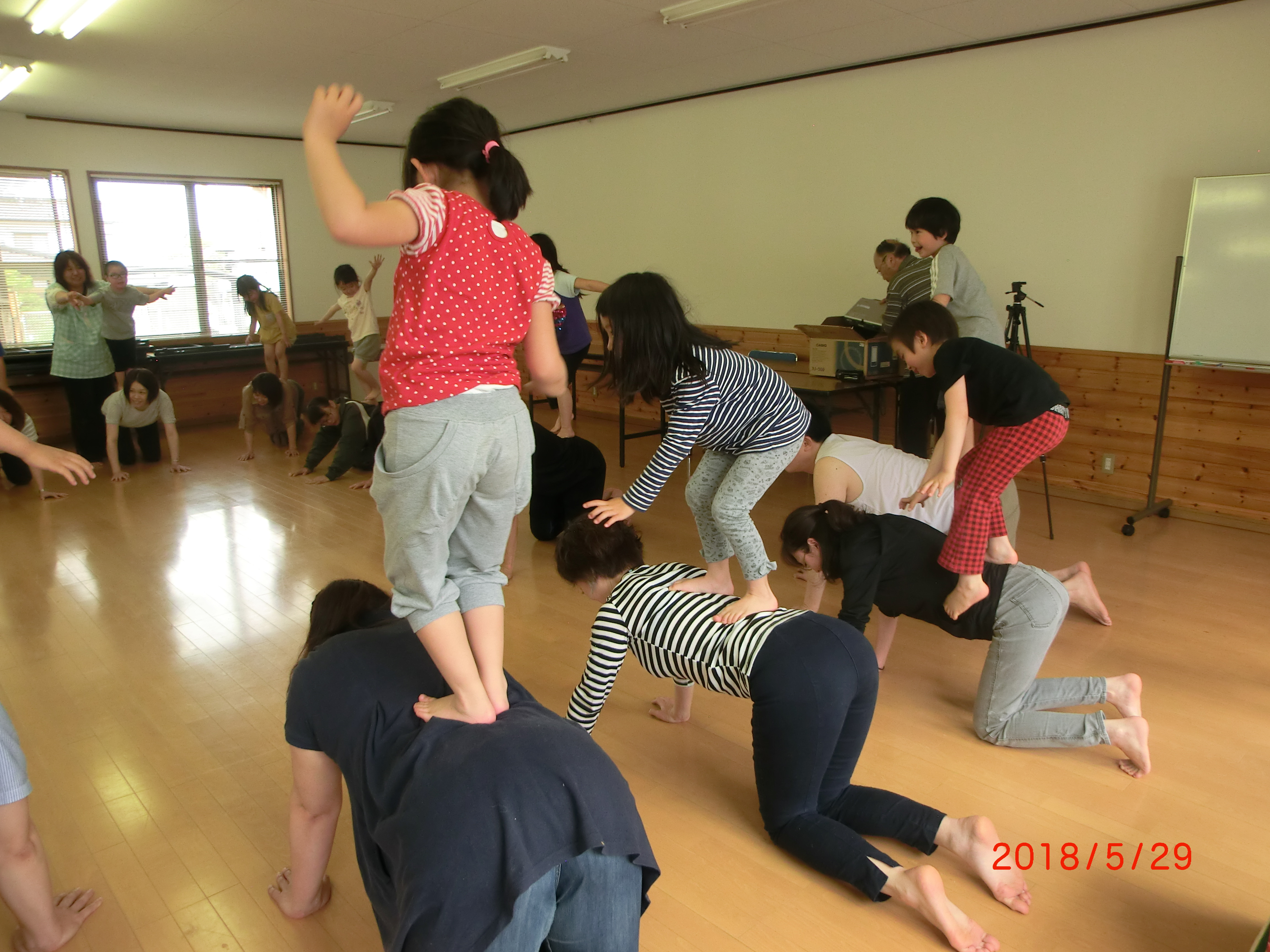 柳沢運動プログラム 親子体操教室、講演会
