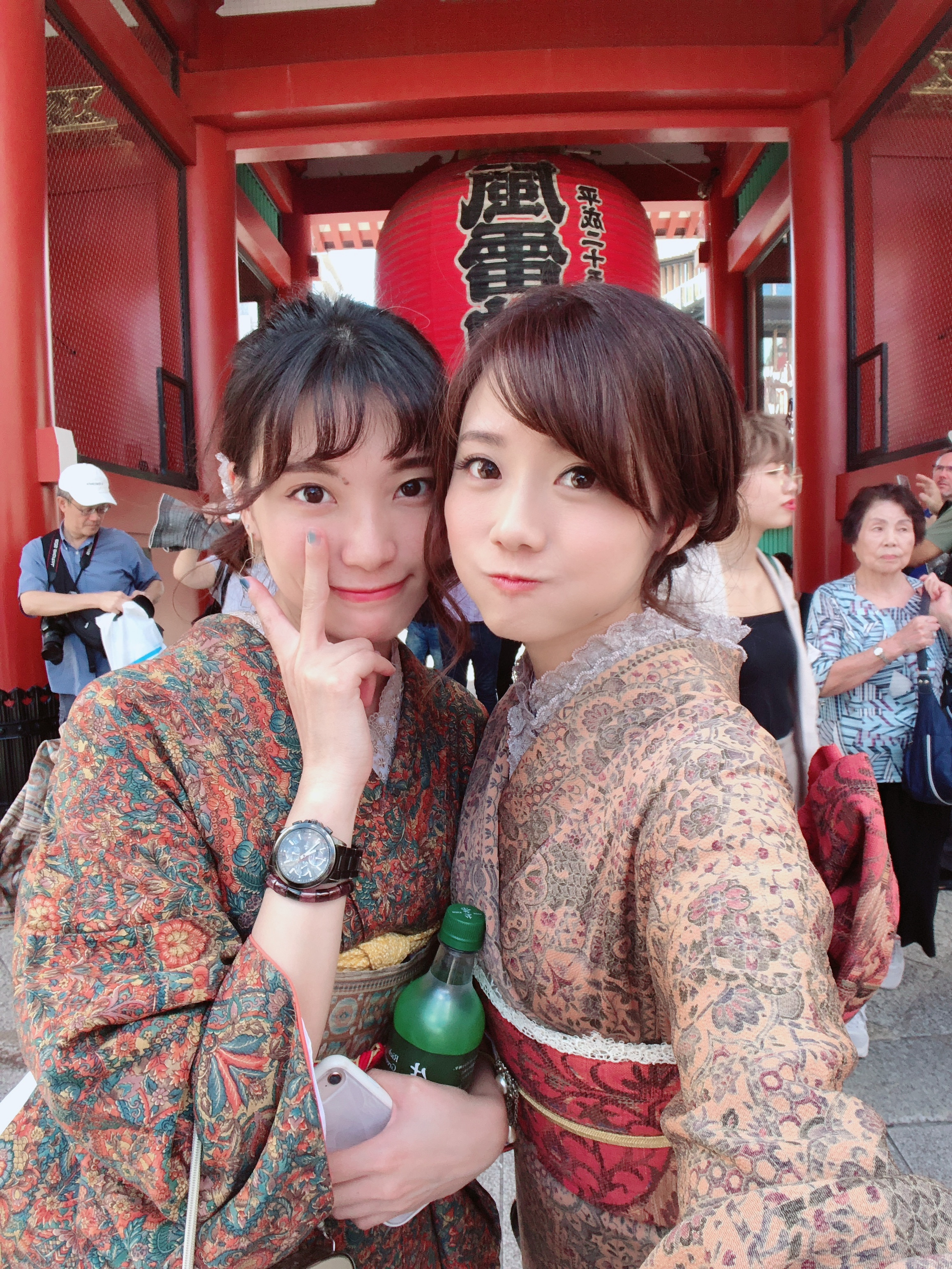 shimでおしゃれにスタイリング・着付けをして東京散策。　浅草着物レンタルshim