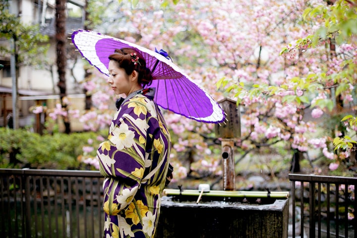 Asakusa rental kimono.