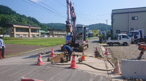 「大鰐のお家」上棟前に