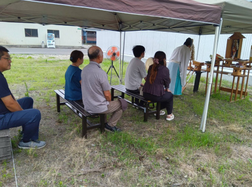 「高屋のお家」地鎮祭を行いました。