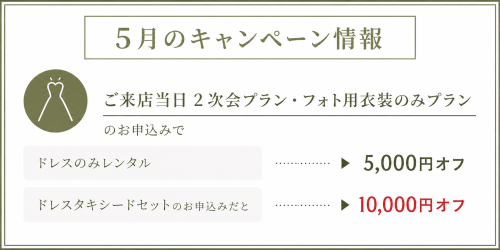 Photo / Second.Party Plan キャンペーン