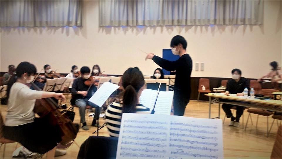 和み交響楽団の「運命」リハーサル