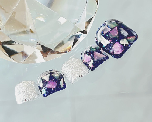 8月の限定ネイル♡(フット)