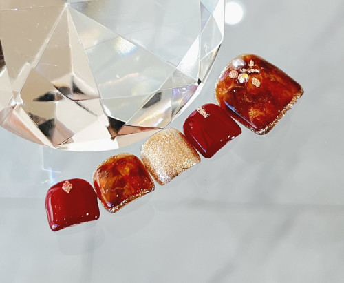 9月の限定ネイル♡(フット)