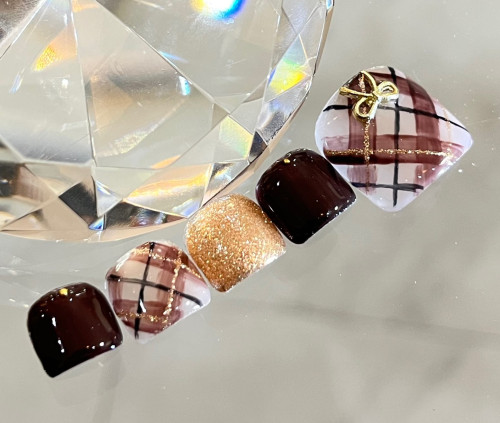 11月の限定ネイル♡(フット)