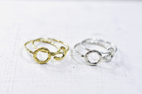 【今月末まで!】Full MoonRing Half MoonRing💍
