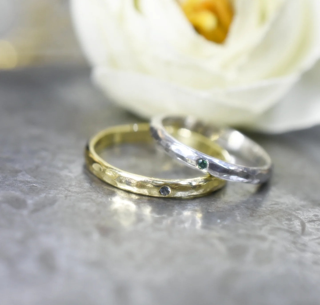 💍色違いペアリング💍
