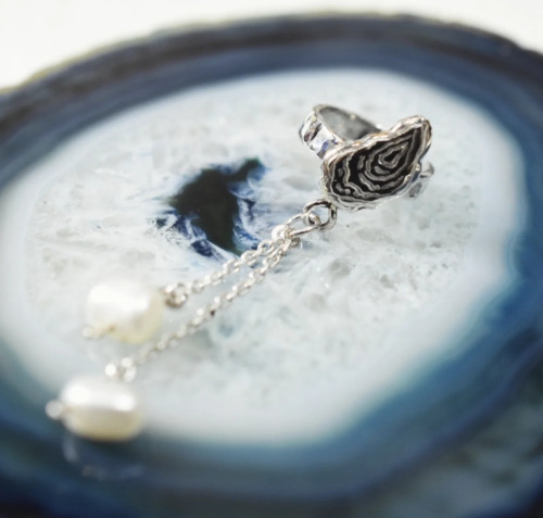 🦪牡蠣のイヤーカフ🦪