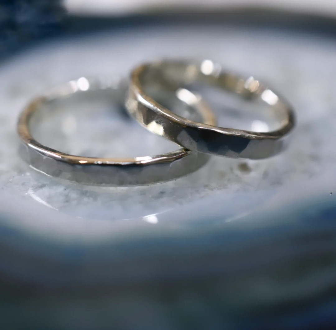 ♥️シルバーペアリング♥️