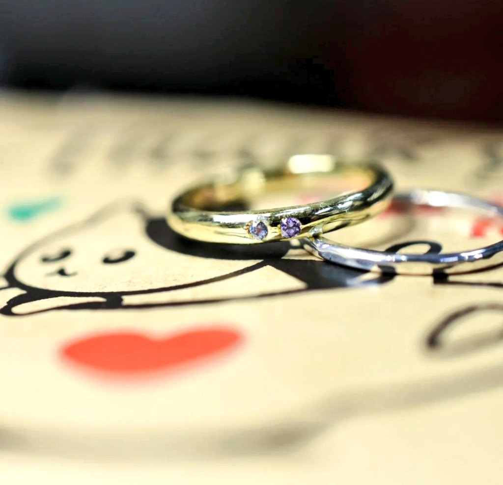 💎石入れリング💎