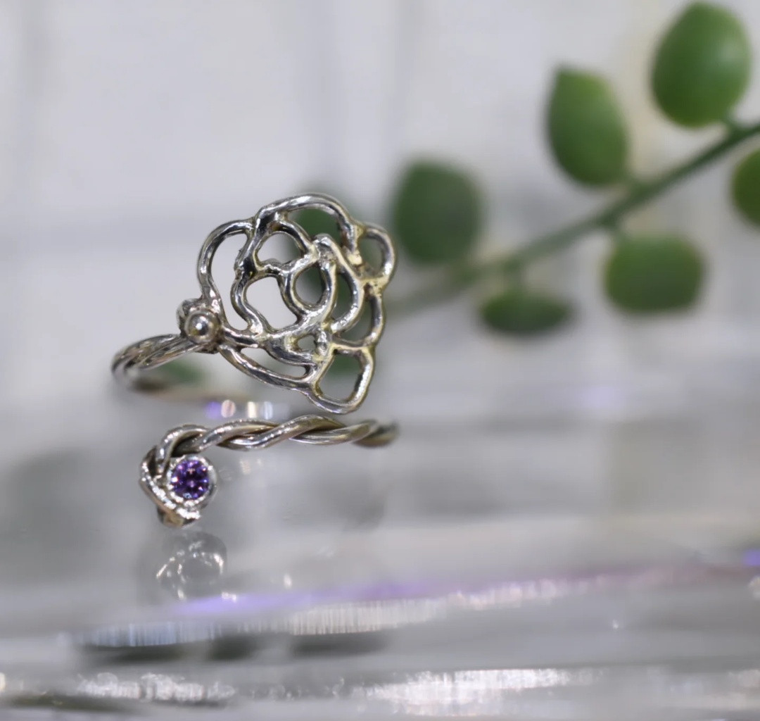 🌹透かしバラリング🌹