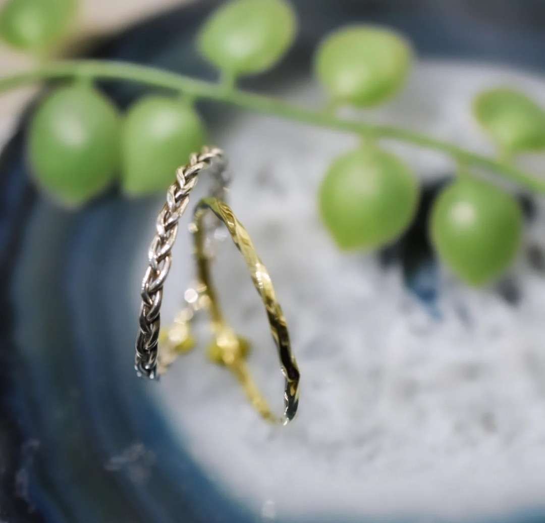 🎗️みつあみリング🎗️