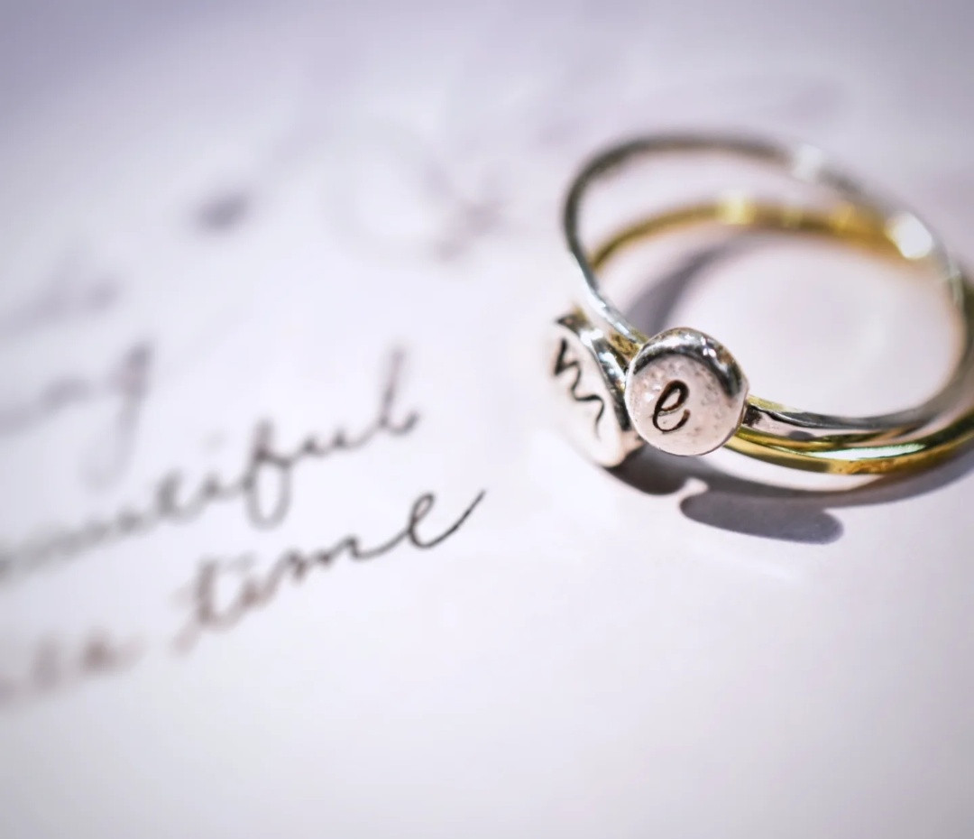 🔡プチイニシャルリング🔡