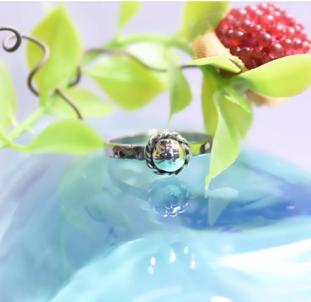 🌼ぷっくりお花リング🌼