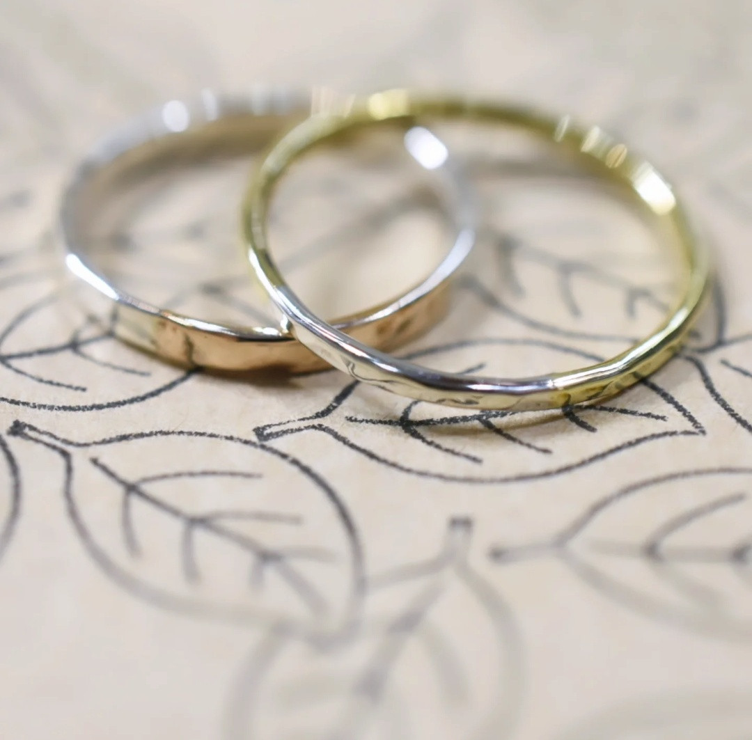 ⚪️バイカラーリング🟡