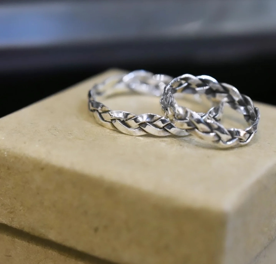 🎗️みつあみリング🎗️