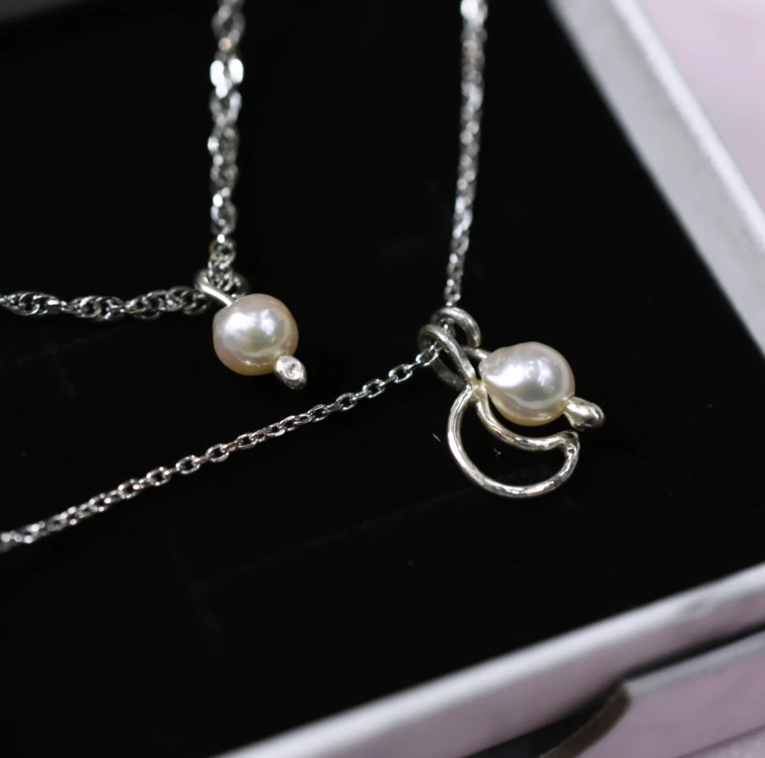 🐚パールのネックレス&ブレスレット🐚