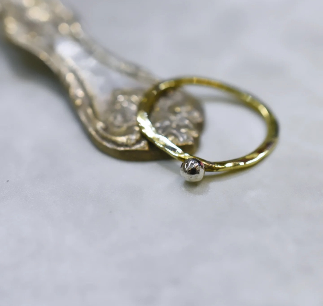 ✨️粒付きリング✨️