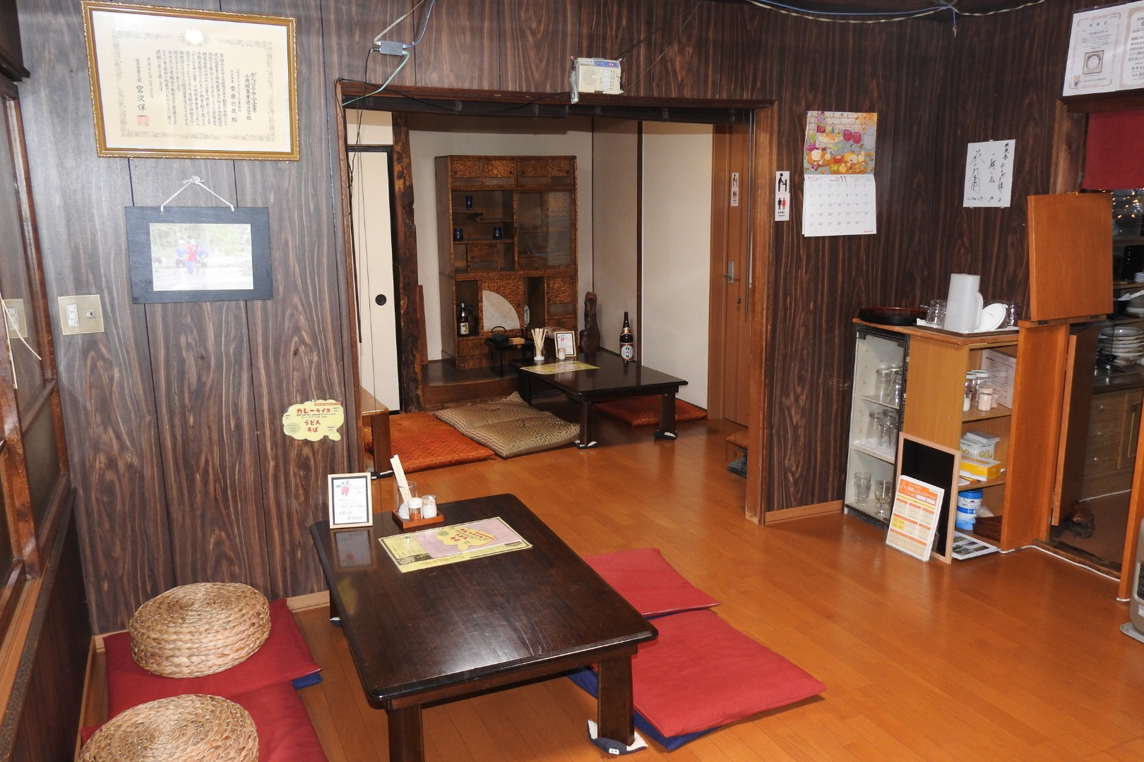 ’Miracle Yukiya’ Cafe Restaurant　和食堂店内･お子様連れに好評頂いてます。