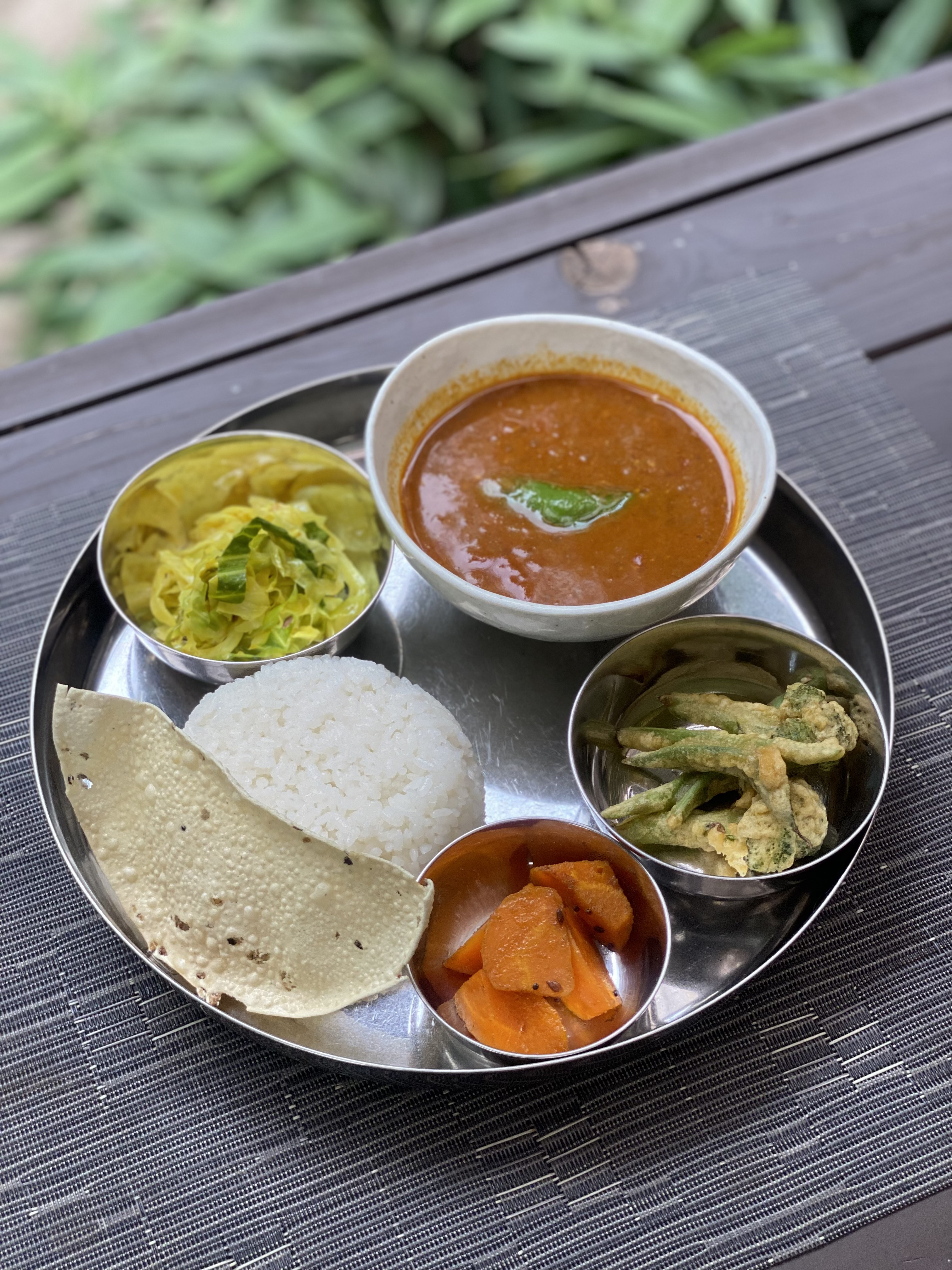 インド風カレープレート