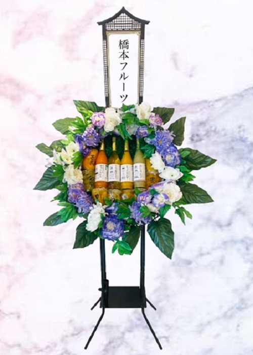 国産果実ゼリー盛り籠