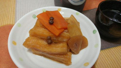 吉越さん、お待たせしました!「もりもり大根」作ったよ!